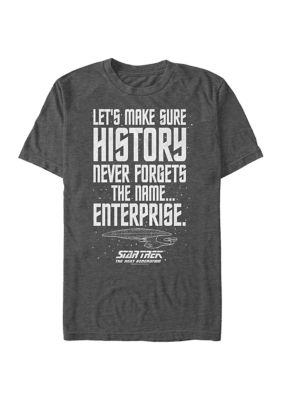 Star Trek Men's Next Gen Enterprise Graphic T-Shirt