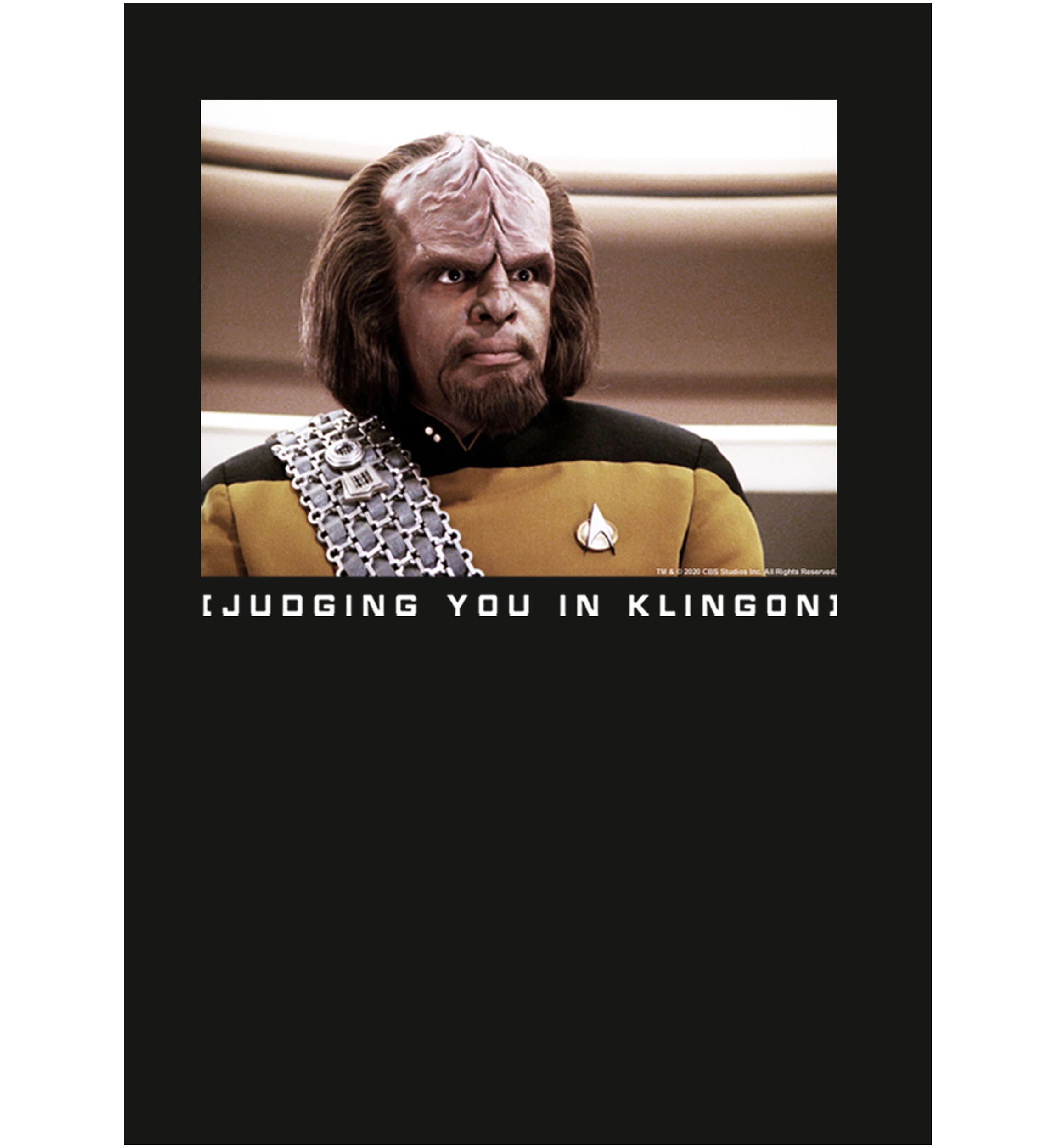 Judging In Klingon