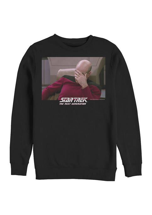 STAR TREK Deja Picard Graphic Crew Fleece Sweatshirt