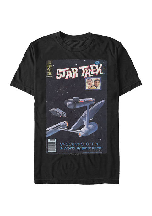 STAR TREK Retro Comic Graphic T-Shirt