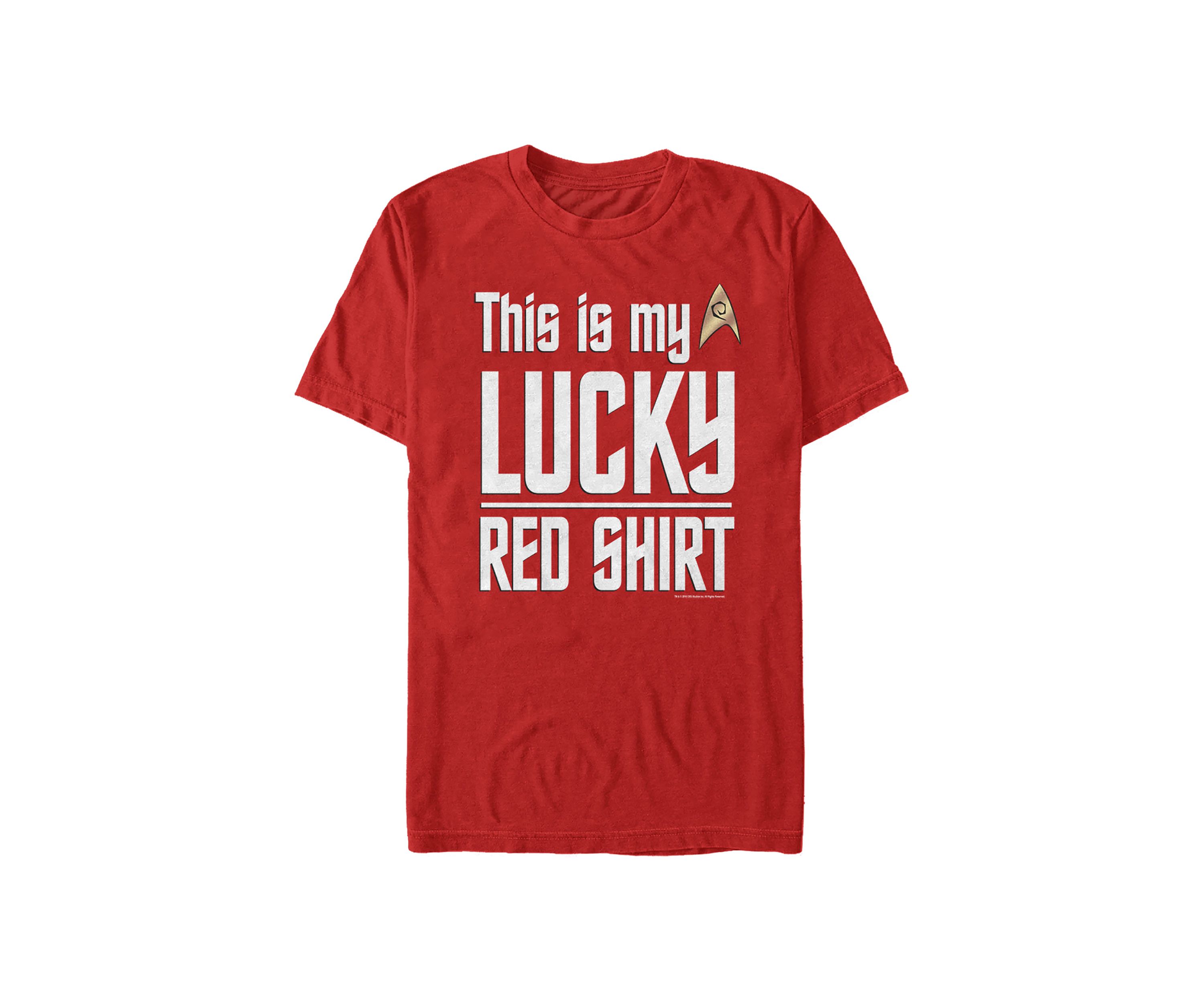 Lucky Red Shirt Graphic T-Shirt