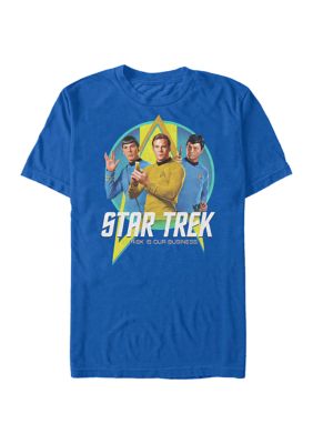 Star Trek Men's Trek Trio Graphic T-Shirt -  3203739TKOG011410001004