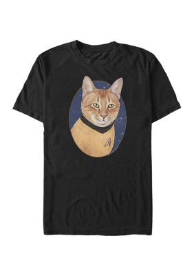 Star Trek Men's Cat-Tain Kirk Graphic T-Shirt