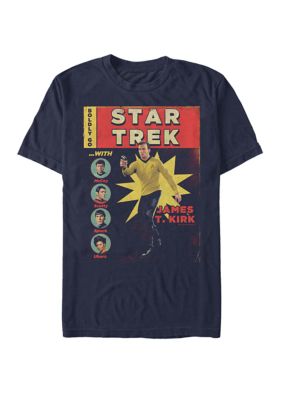 Star Trek Men's James Kirk Comic Short Sleeve T-Shirt