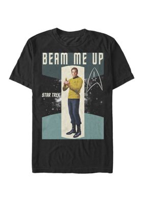 Star Trek Men's Kirk Beam Me Short Sleeve T-Shirt