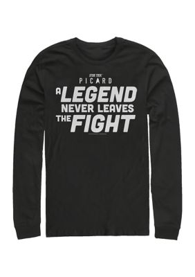 Star Trek Legends Never Leave, Black, Large