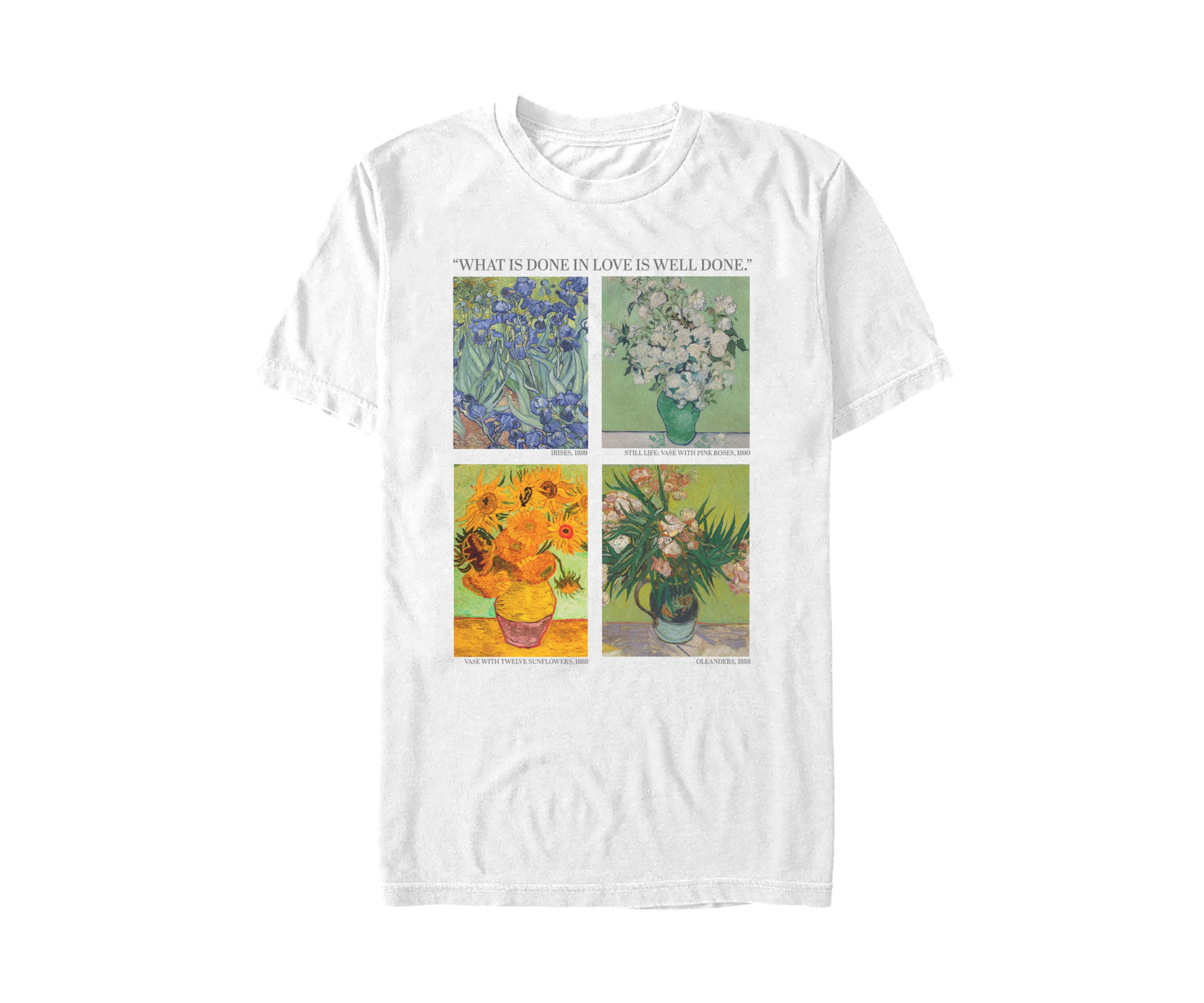 Van Gogh Flowers Graphic T-Shirt