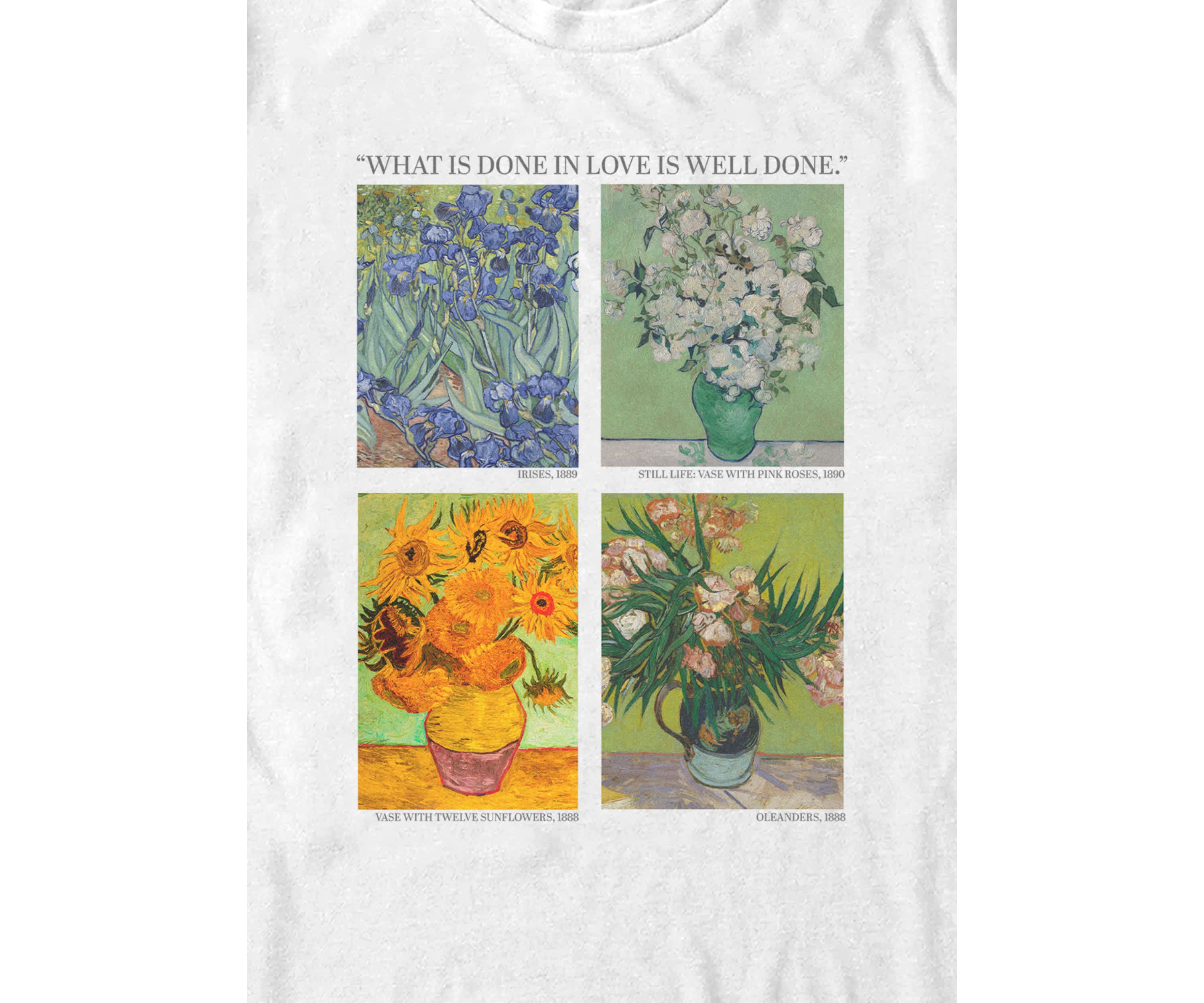 Van Gogh Flowers Graphic T-Shirt