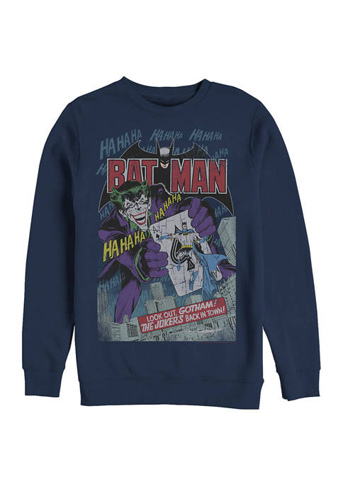 Batman™ Hahaha Graphic Crew Fleece Sweatshirt