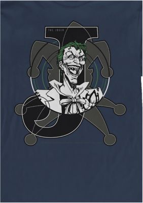 Batman Junior S Joker Card Graphic Long Sleeve T Shirt Belk