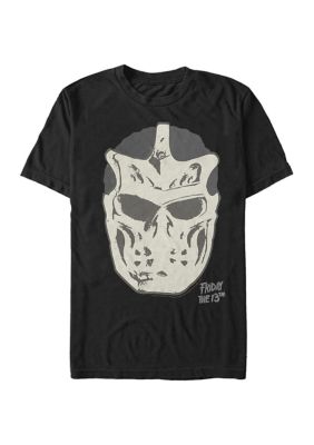 Friday The 13Th Men's Big & Tall Jason X Mask Graphic T-Shirt