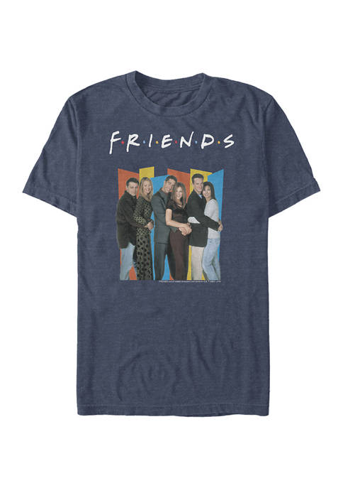 Friends Couple of Graphic Short Sleeve T-Shirt