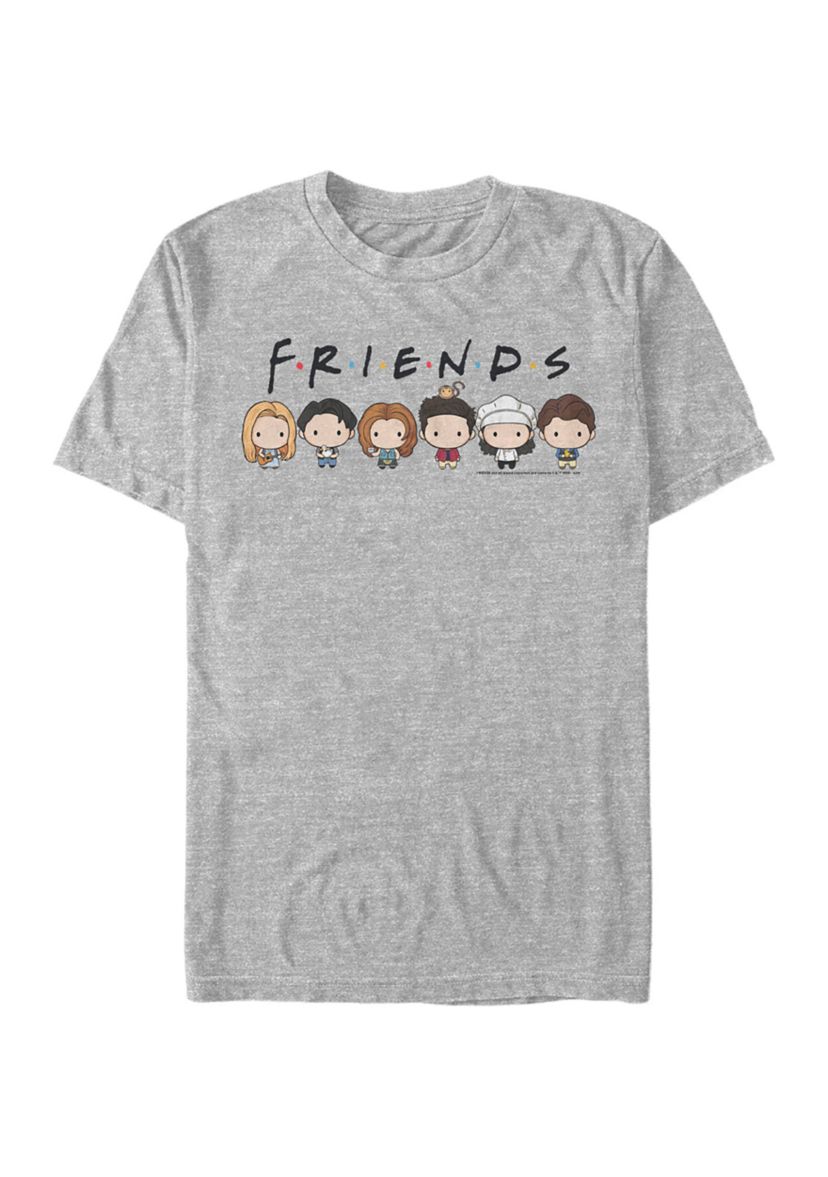 Friends Chibi Graphic Short Sleeve T-Shirt