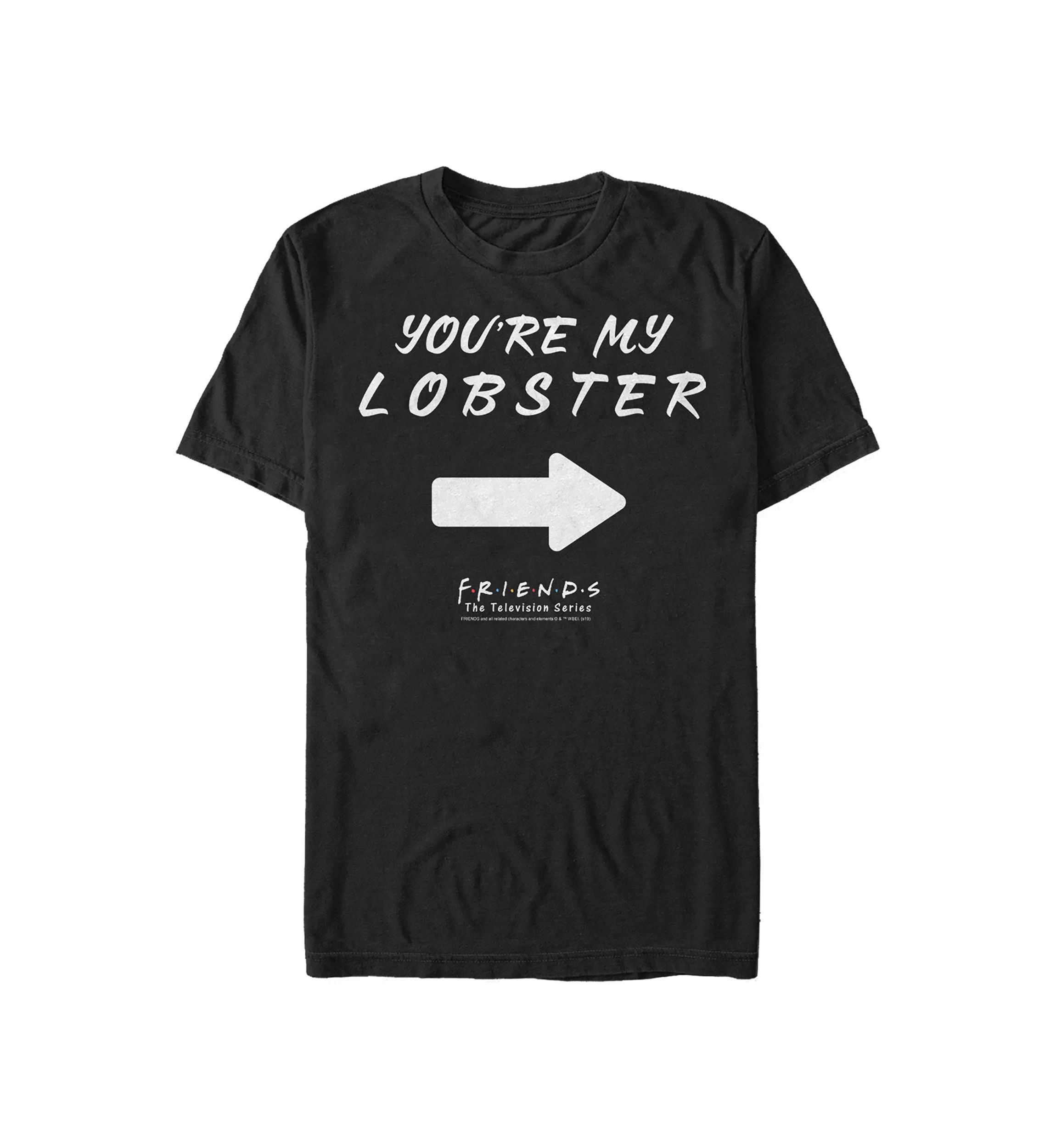 Friends Im Her Lobster Graphic Short Sleeve T-Shirt