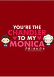 Monica Chandler Love Graphic Short Sleeve T-Shirt