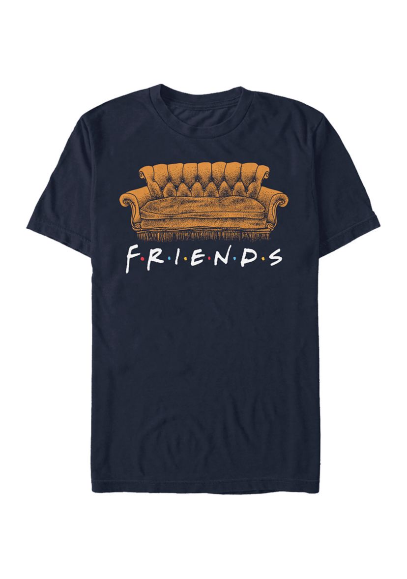 Couch Coffee Graphic Short Sleeve T-Shirt