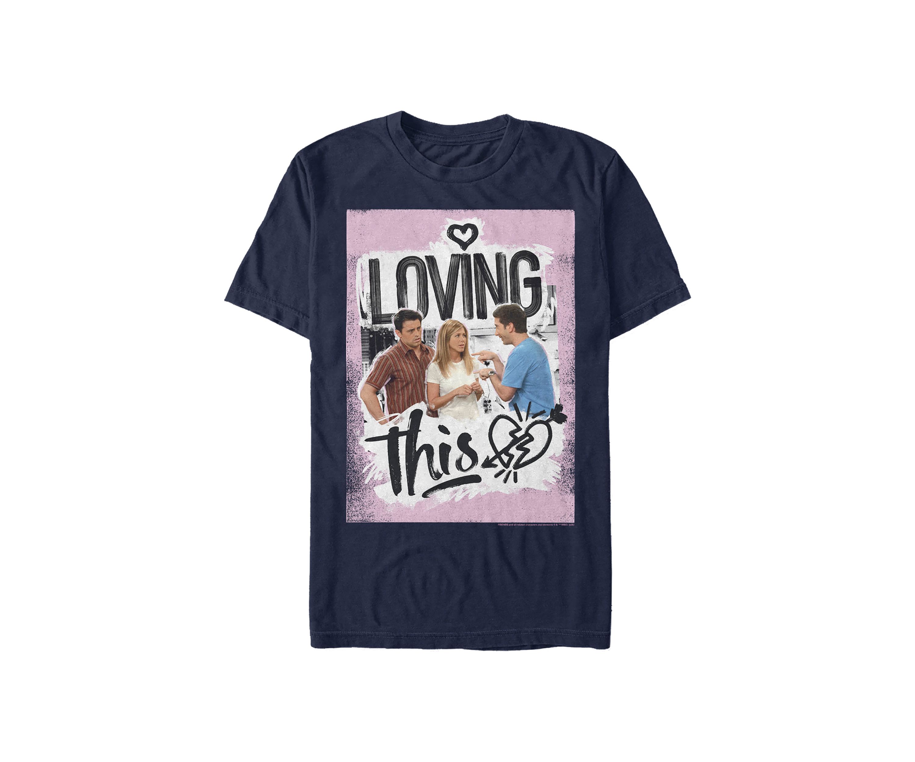 Loving This Doodle Graphic Short Sleeve T-Shirt
