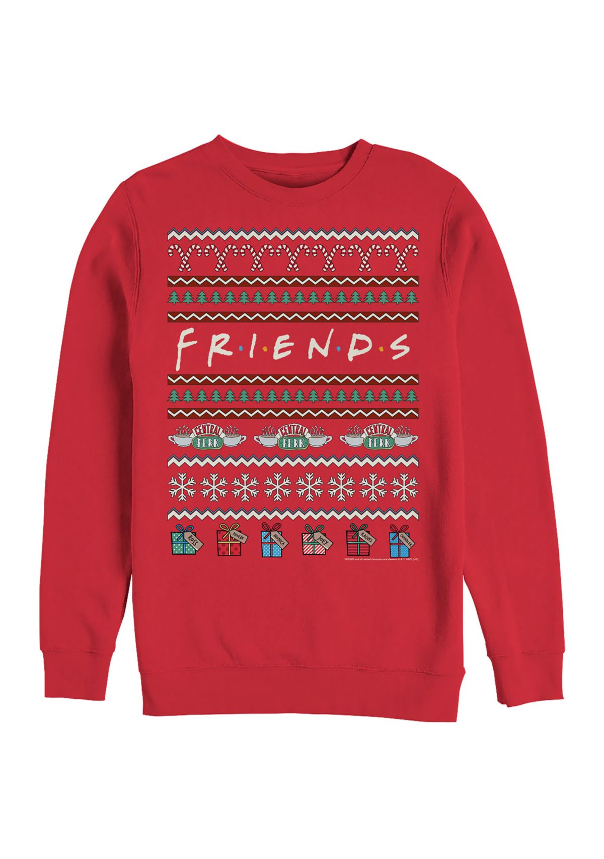 Friends Fleece Crew Neck Sweater