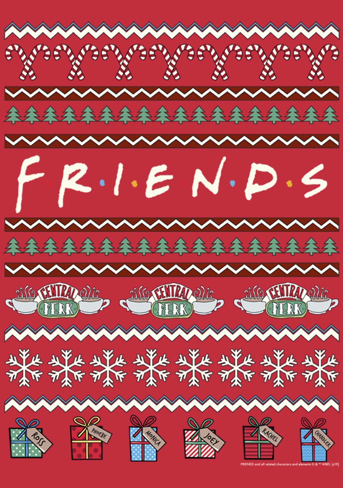 Friends Fleece Crew Neck Sweater