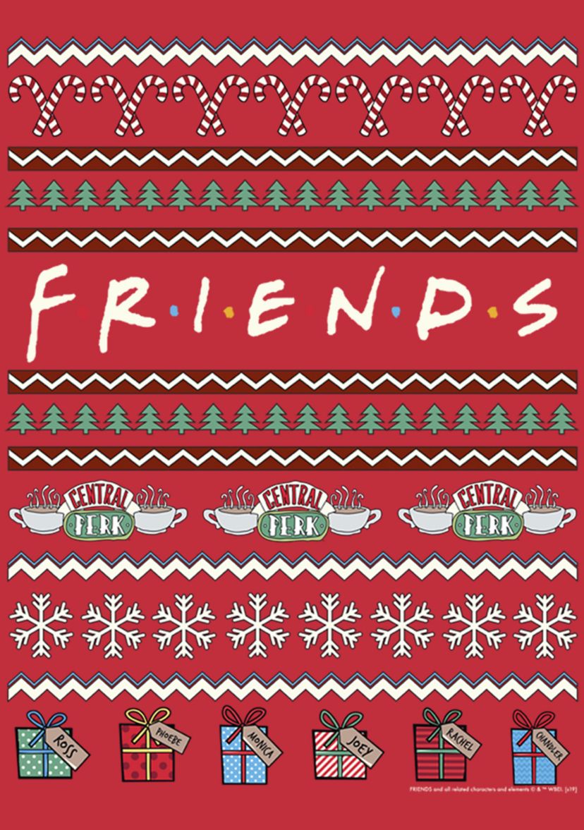 Friends Fleece Crew Neck Sweater
