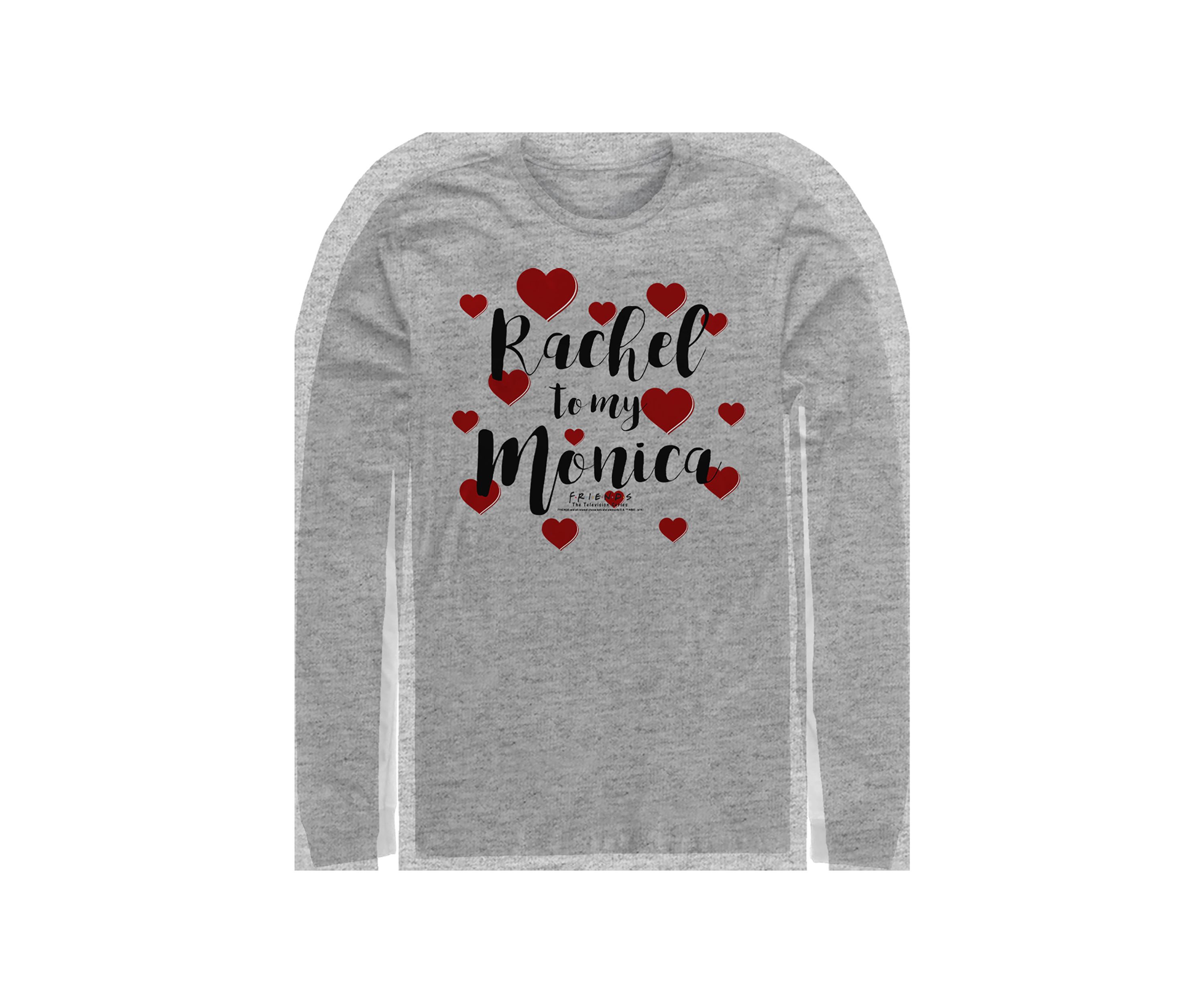 Rachel to my Monica Graphic Long Sleeve T-Shirt