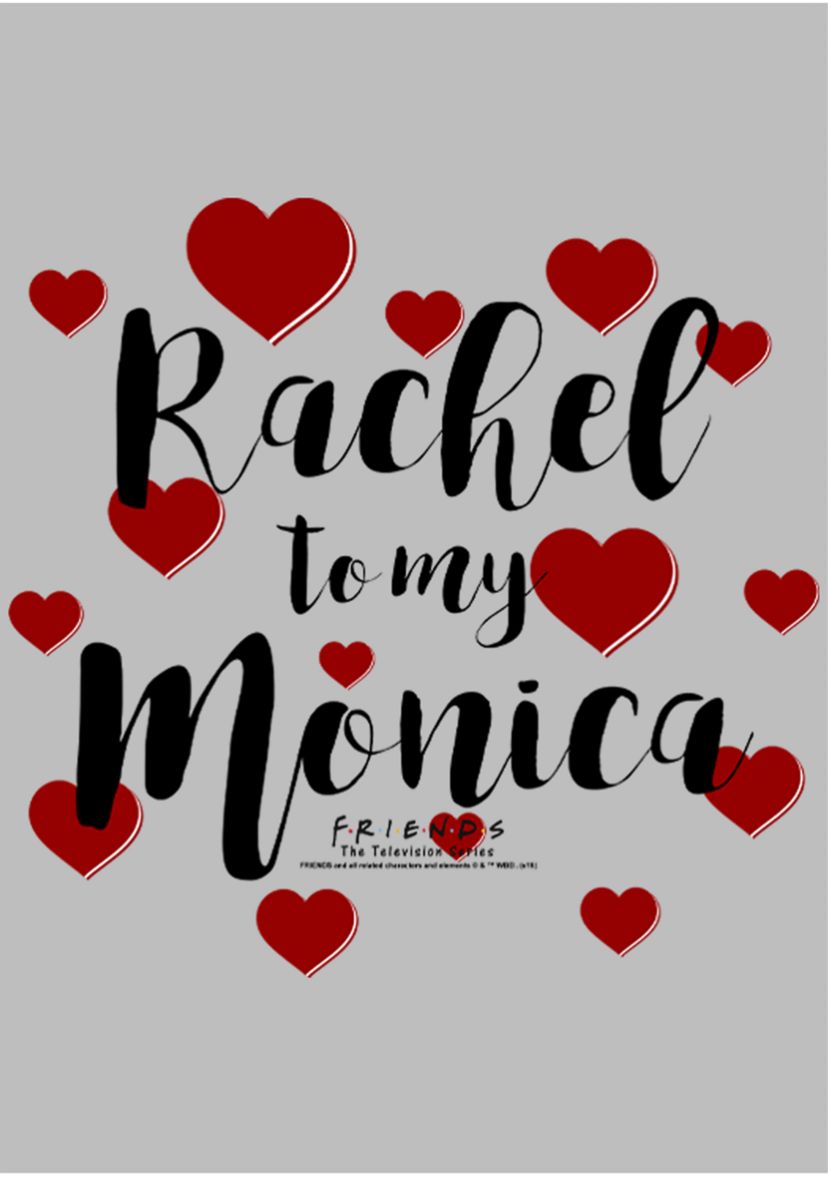 Rachel to my Monica Graphic Long Sleeve T-Shirt