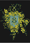 Harry Potter Beauxbatons Crest Long Sleeve Graphic Crew T-Shirt 