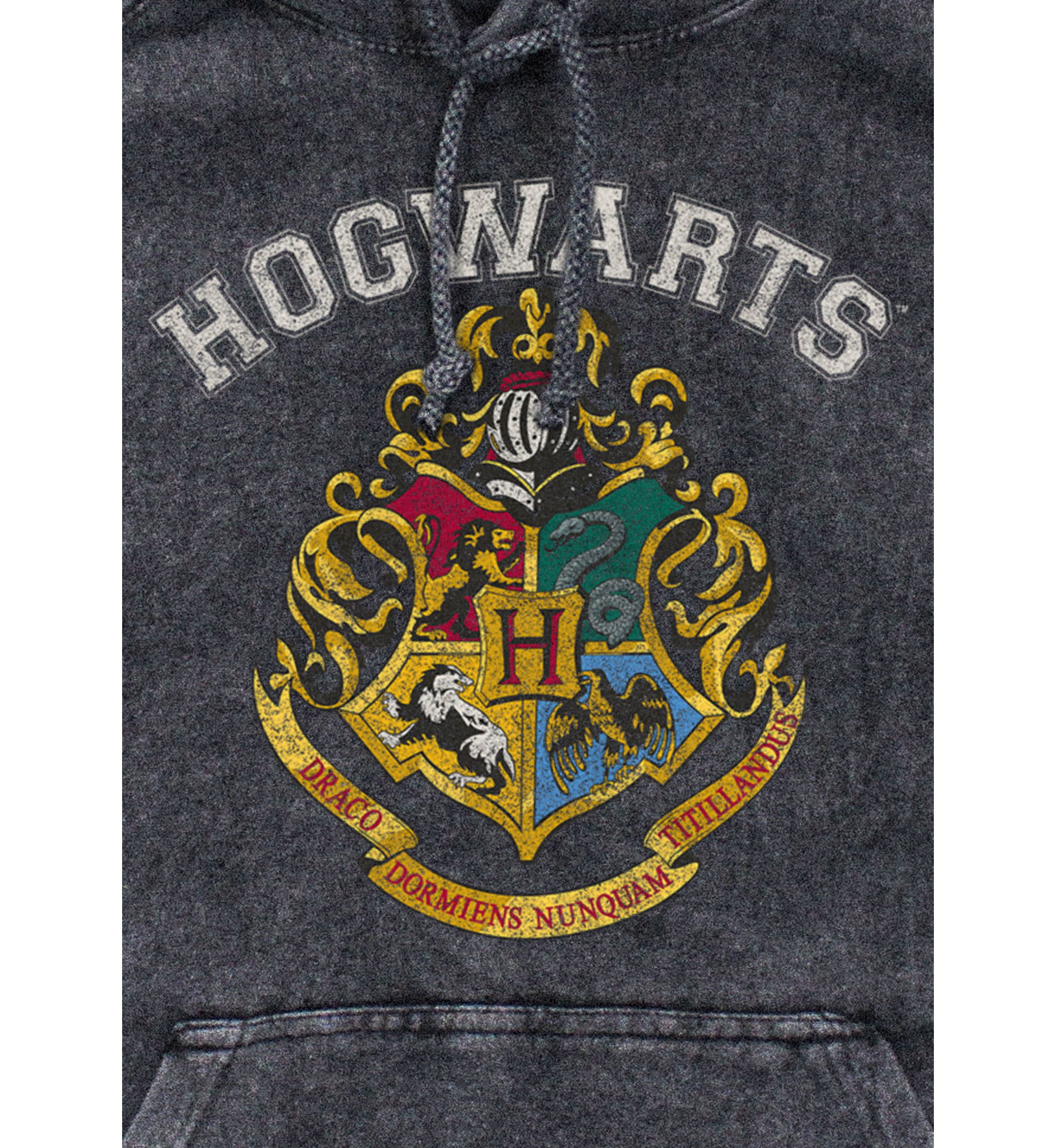 Harry Potter Vintage Logo Graphic Fleece Hoodie