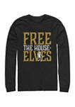 Harry Potter Free House Elves Long Sleeve Graphic Crew T-Shirt 