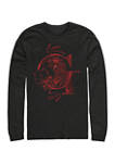 Harry Potter Gryffindor Long Sleeve Graphic Crew Graphic T-Shirt 