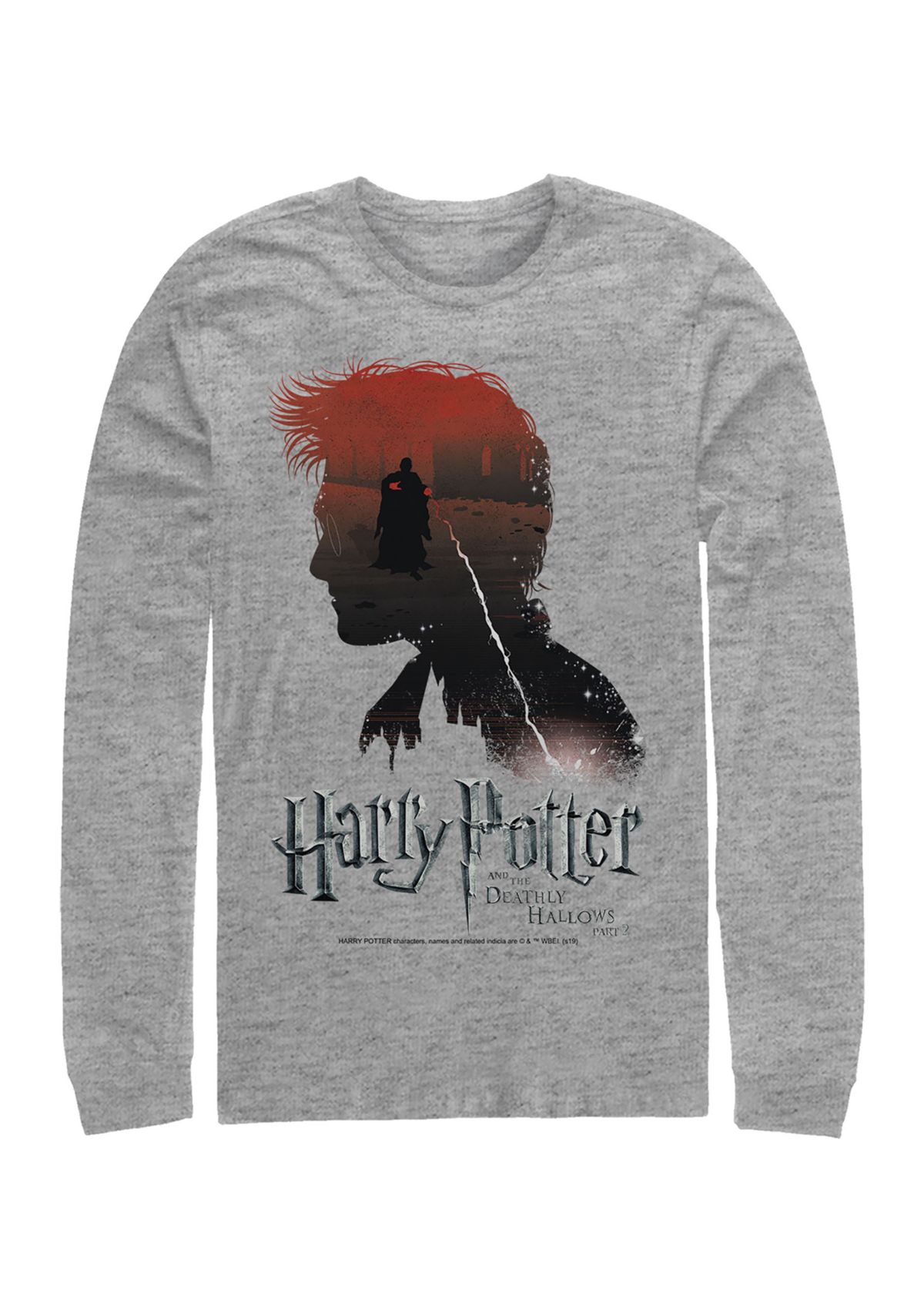 Harry Potter The Boy Who Lived Long Sleeve Graphic Crew T-Shirt