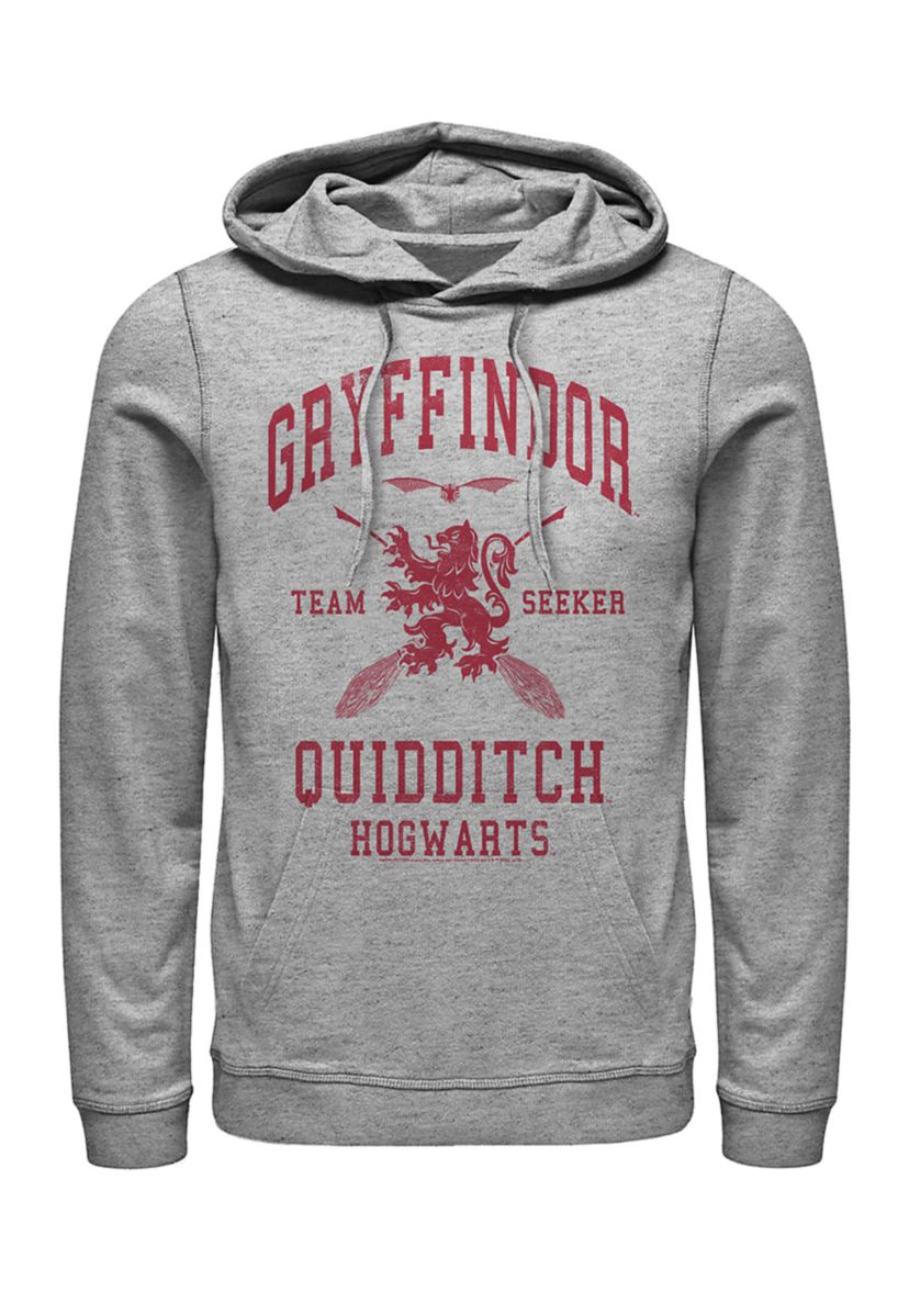  Harry Potter Gryffindor Quidditch Seeker Fleece Graphic Hoodie