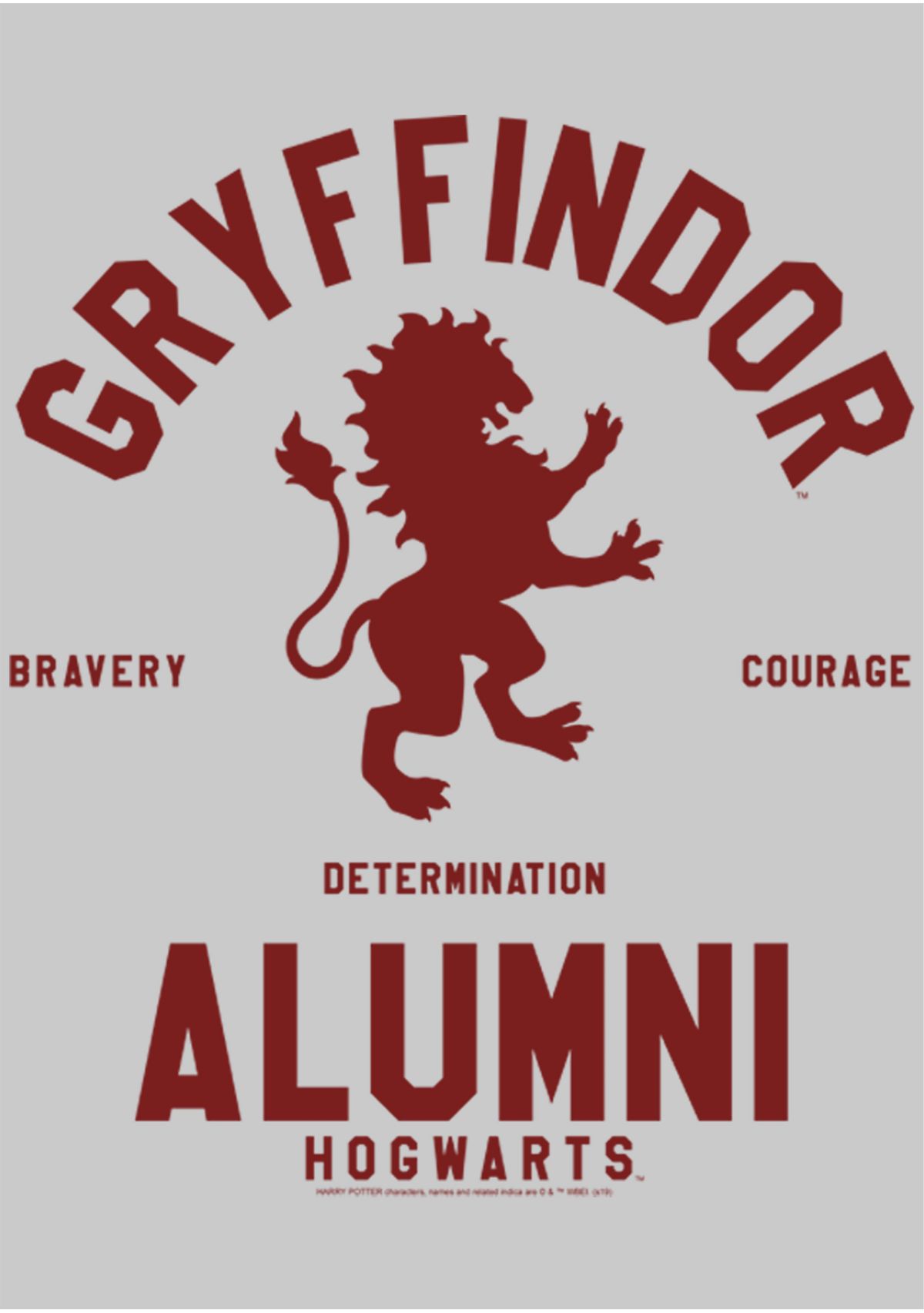 Harry Potter Gryffindor House Alumni Crew Fleece Graphic Sweatshirt