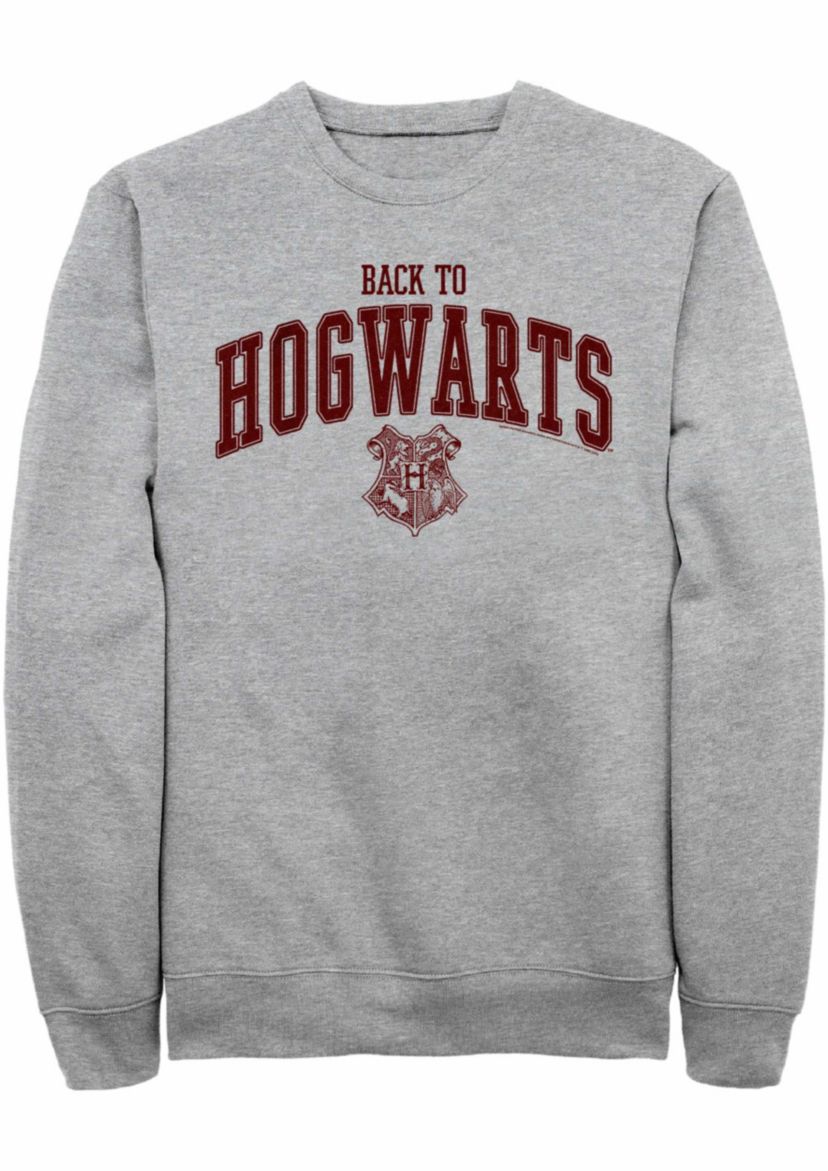 Back To School Graphic Crew Fleece Sweatshirt