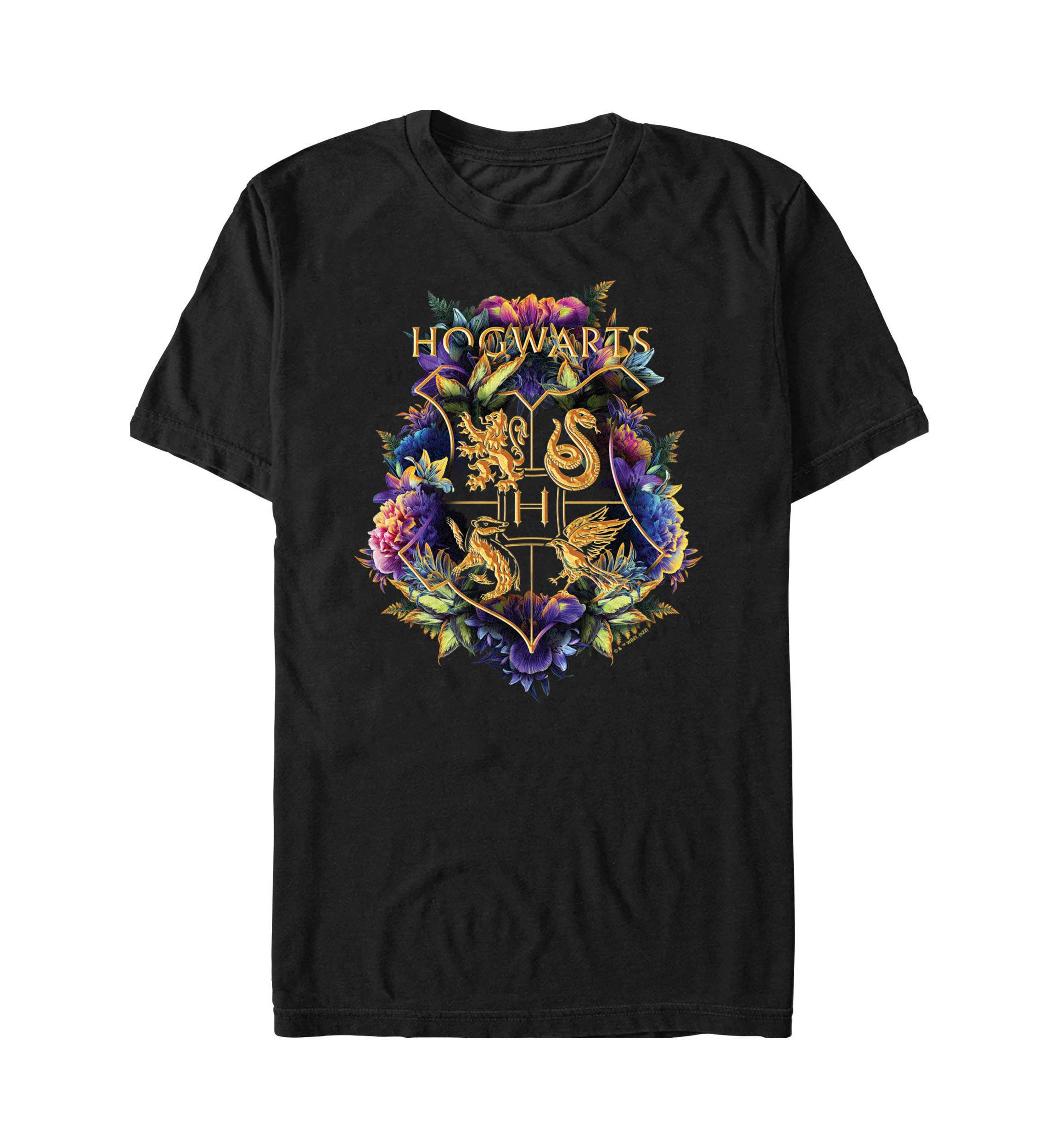 Hogwarts Plant Crest Graphic T-Shirt