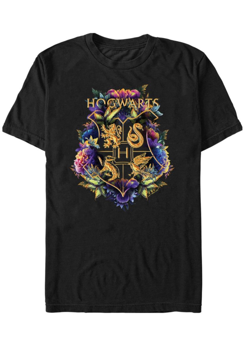 Hogwarts Plant Crest Graphic T-Shirt