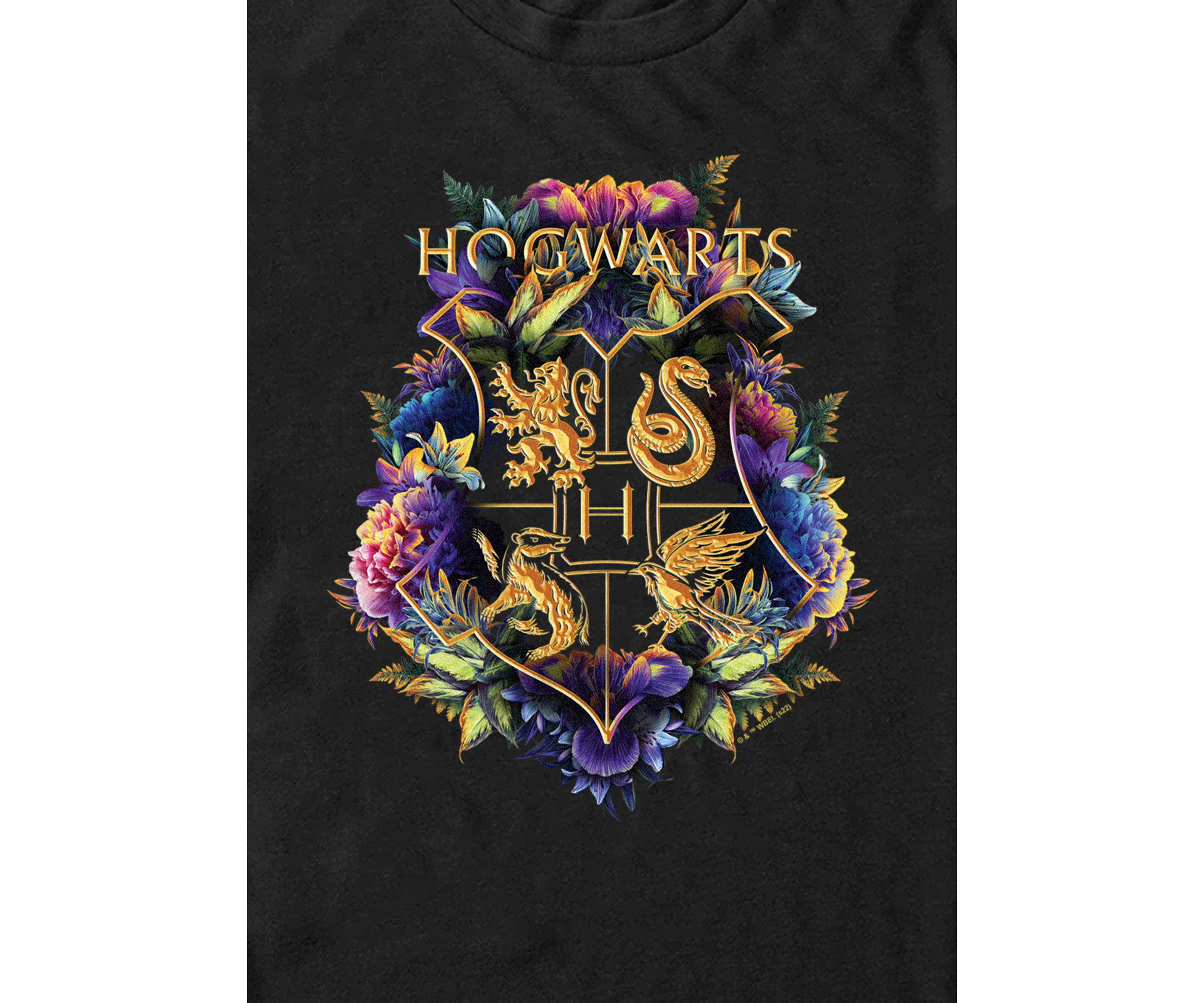 Hogwarts Plant Crest Graphic T-Shirt
