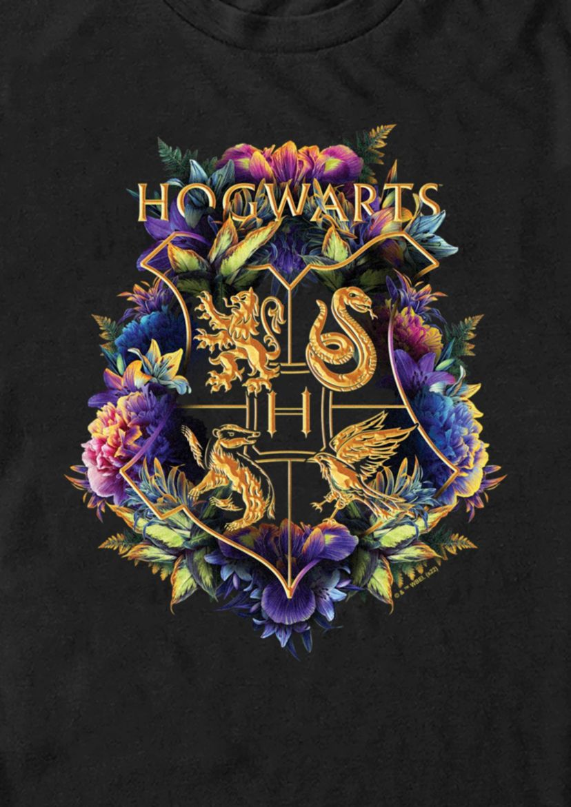 Hogwarts Plant Crest Graphic T-Shirt