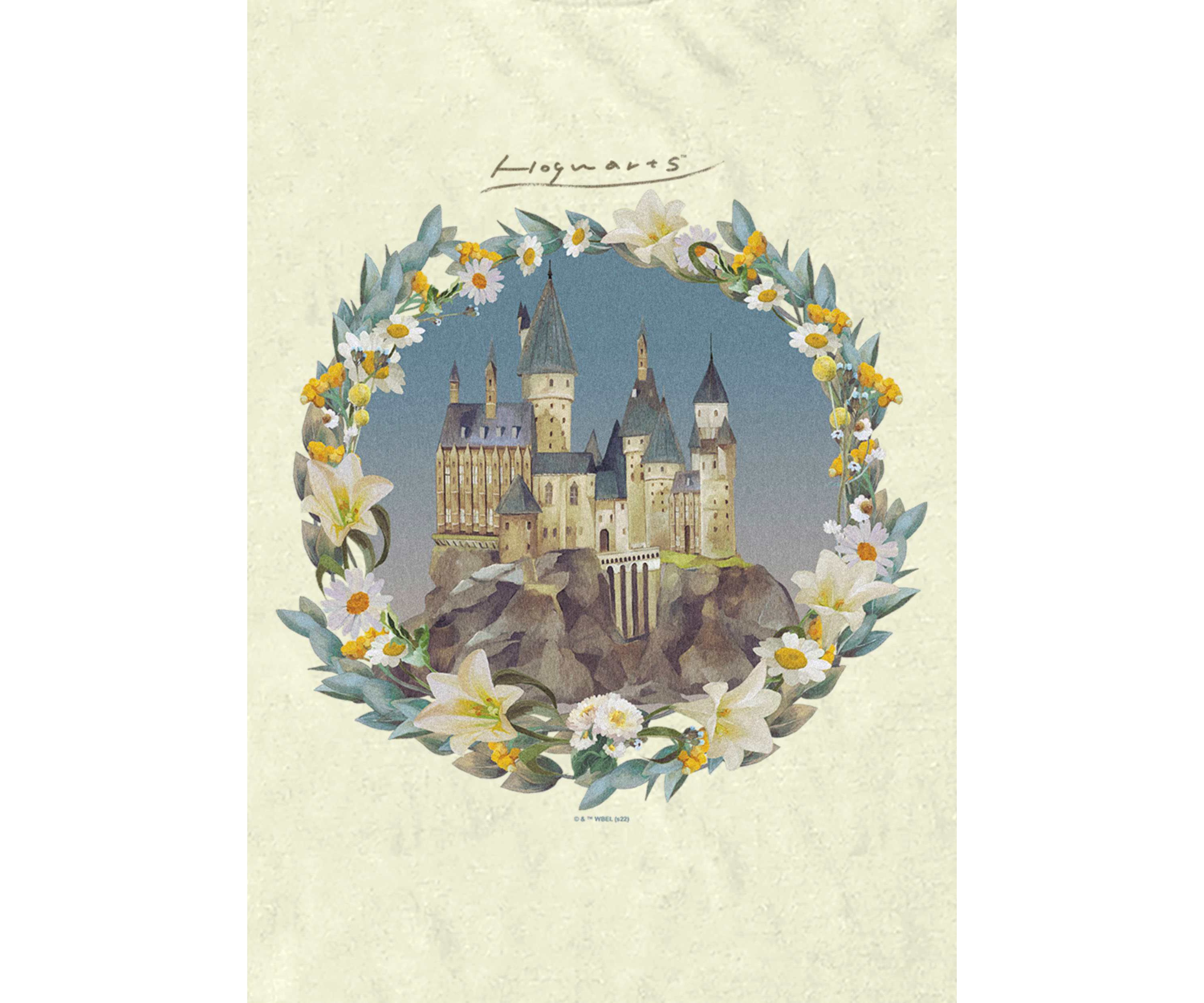 Hogwarts Watercolor Graphic T-Shirt