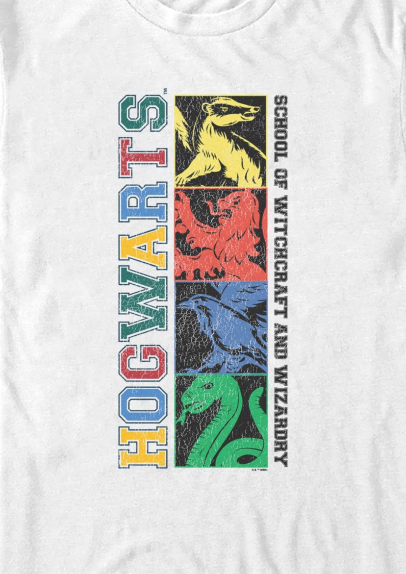 Hogwarts Icons Graphic T-Shirt