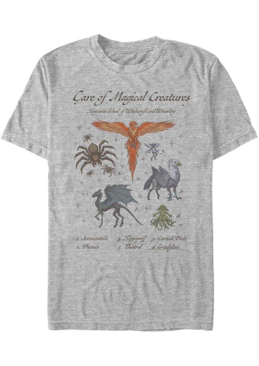Magical Creatures Class Diagram Graphic T-Shirt