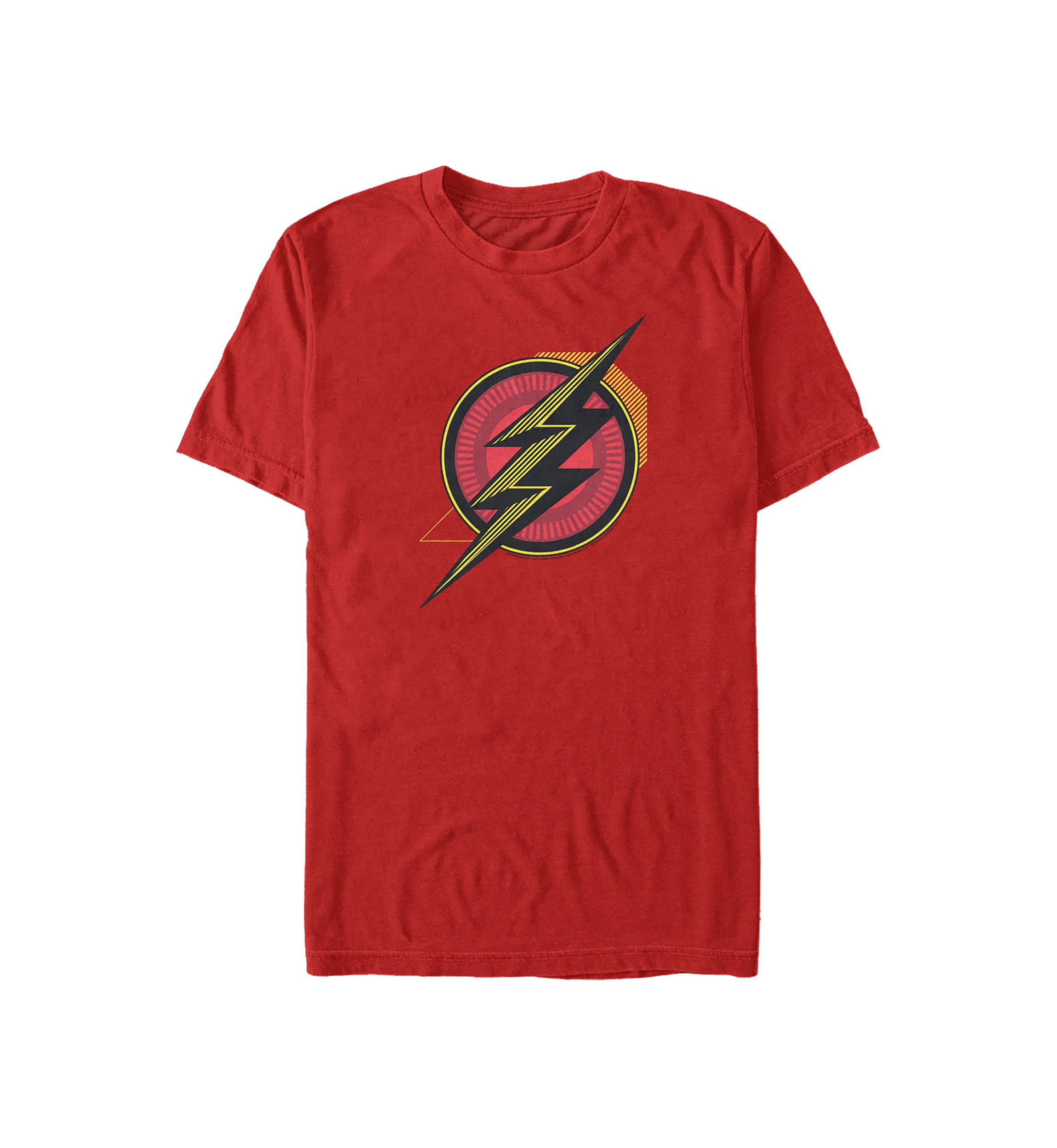  Illustrated Flash Symbol Graphic T-Shirt