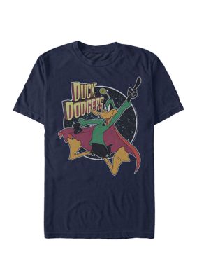  Looney Tunes Men's Duck Dodgers T-Shirt, Navy, Small : Sports &  Outdoors