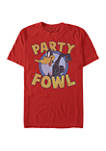 Party Fowl Graphic Short Sleeve T-Shirt