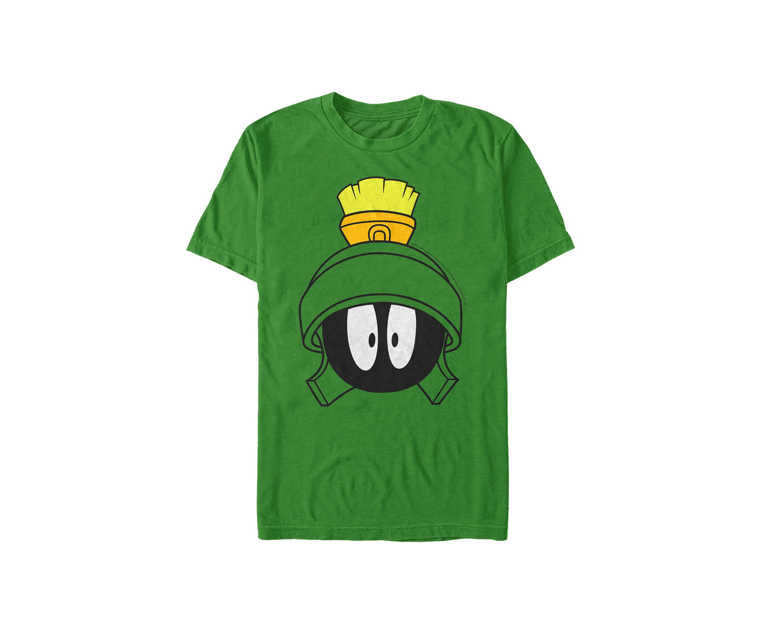 Marvin Martian Face Short Sleeve Graphic T-Shirt