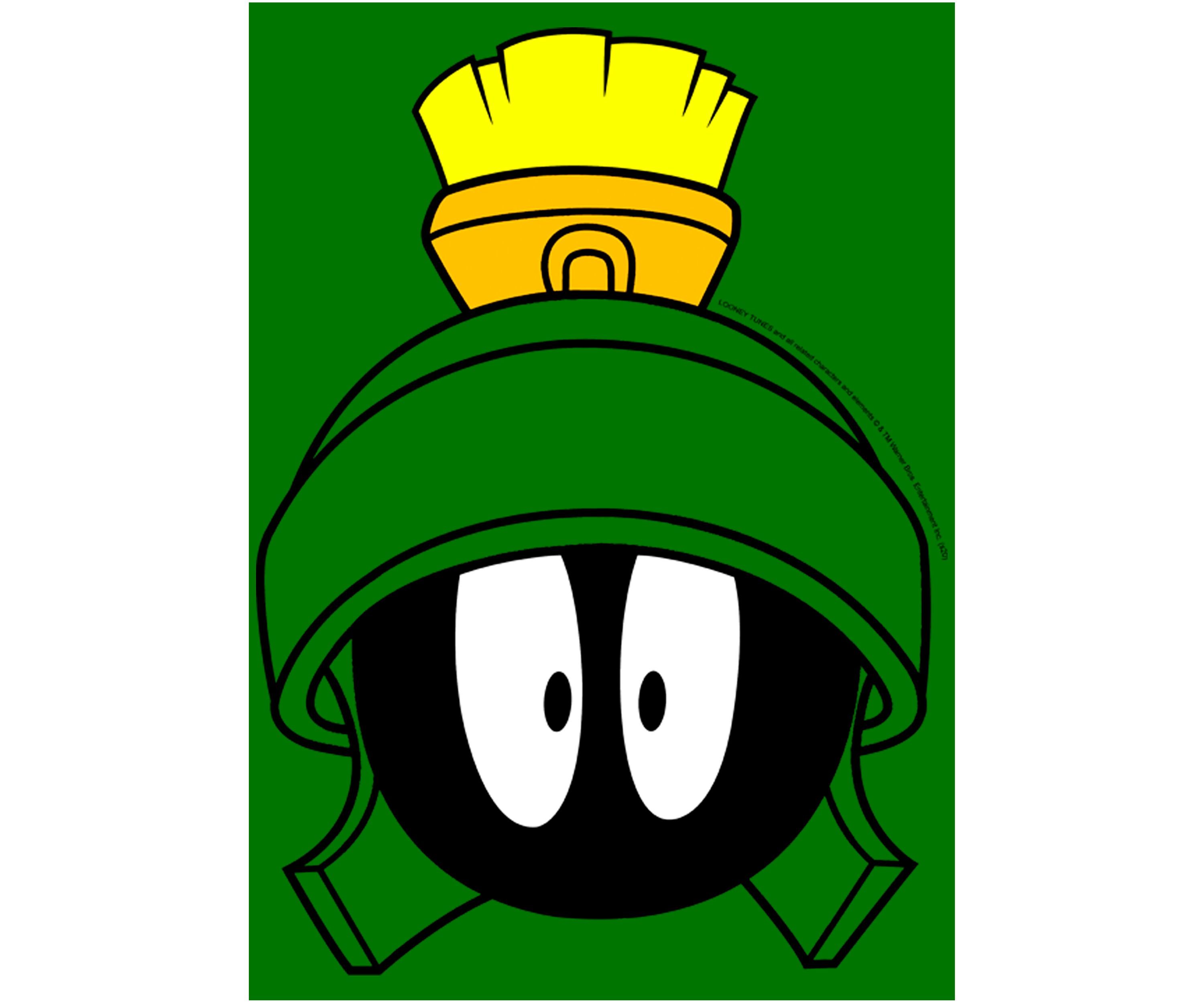 Marvin Martian Face Short Sleeve Graphic T-Shirt