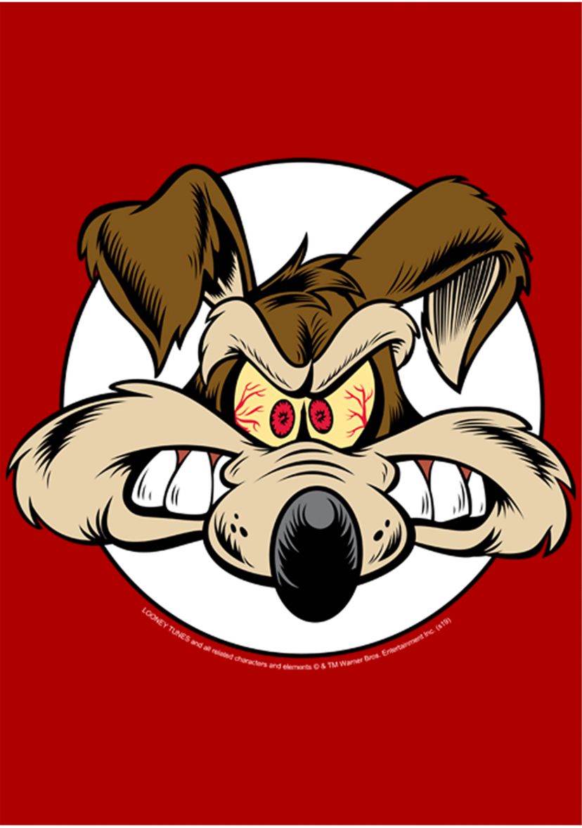Wile Big Face Short Sleeve Graphic T-Shirt