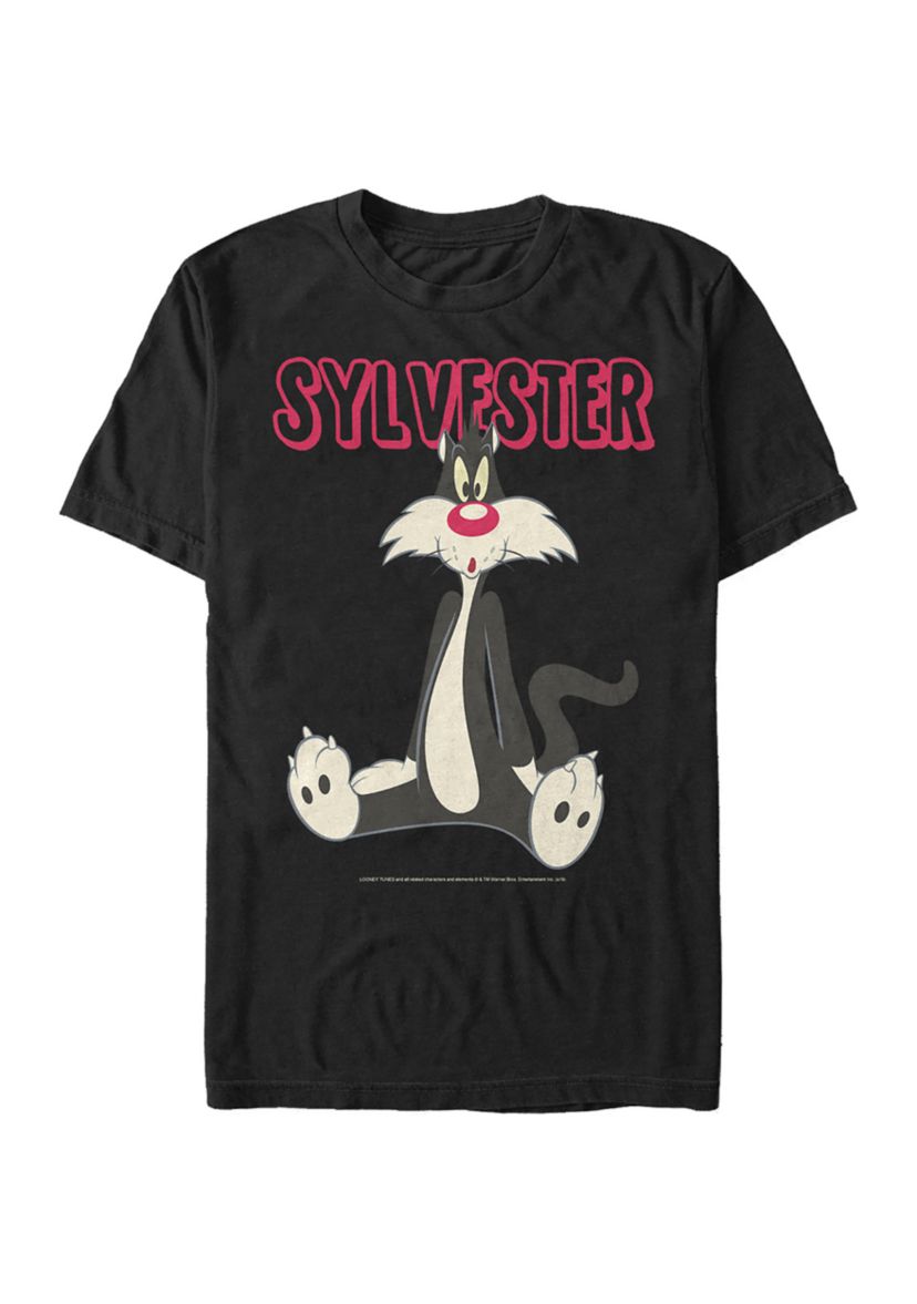 Sylvester the Cat Short Sleeve Graphic T-Shirt