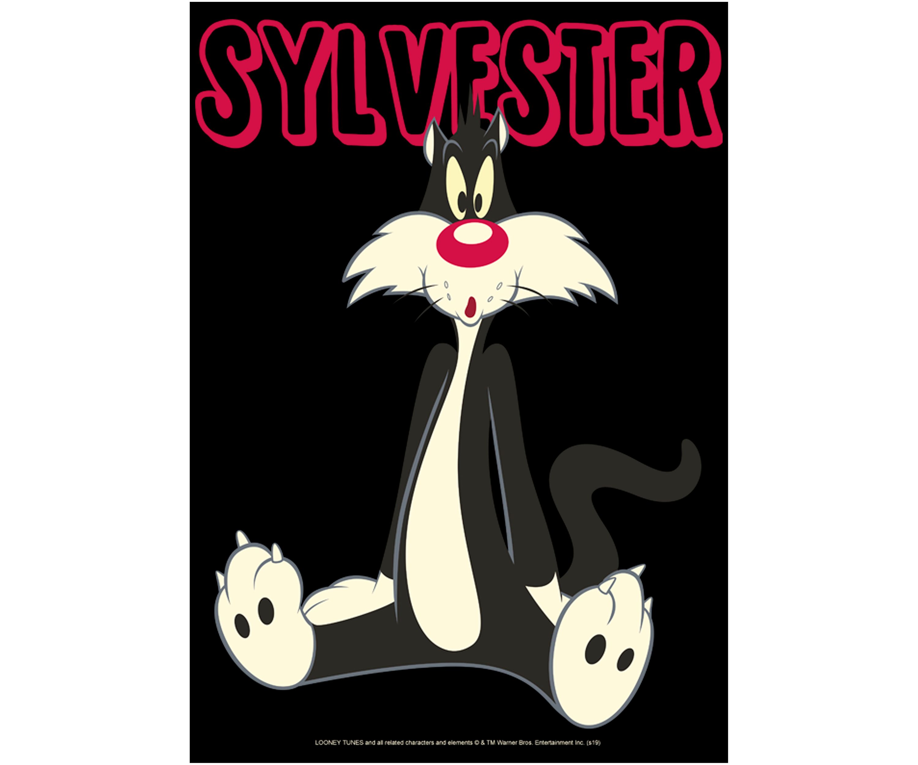Sylvester the Cat Short Sleeve Graphic T-Shirt