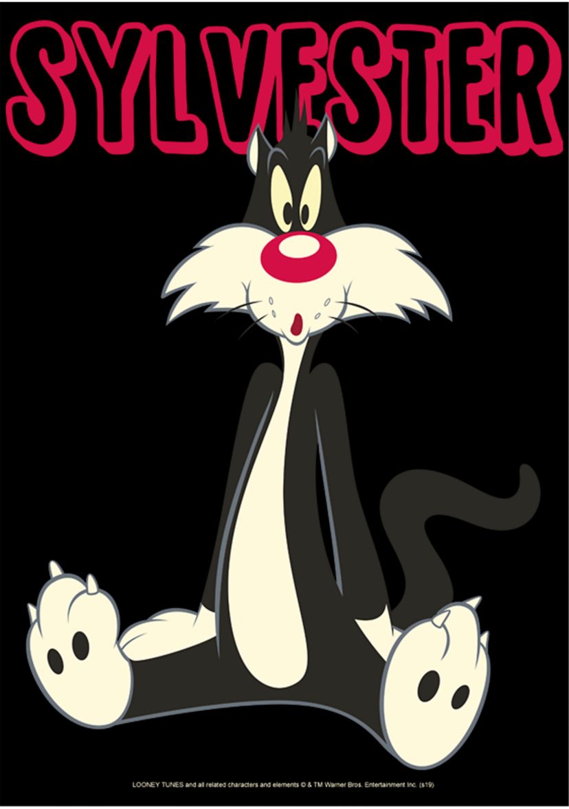 Sylvester the Cat Short Sleeve Graphic T-Shirt